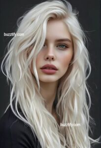 Curtain Bangs Long Hair this Winter Try Now for White Hair curtain bangs long wite hair
