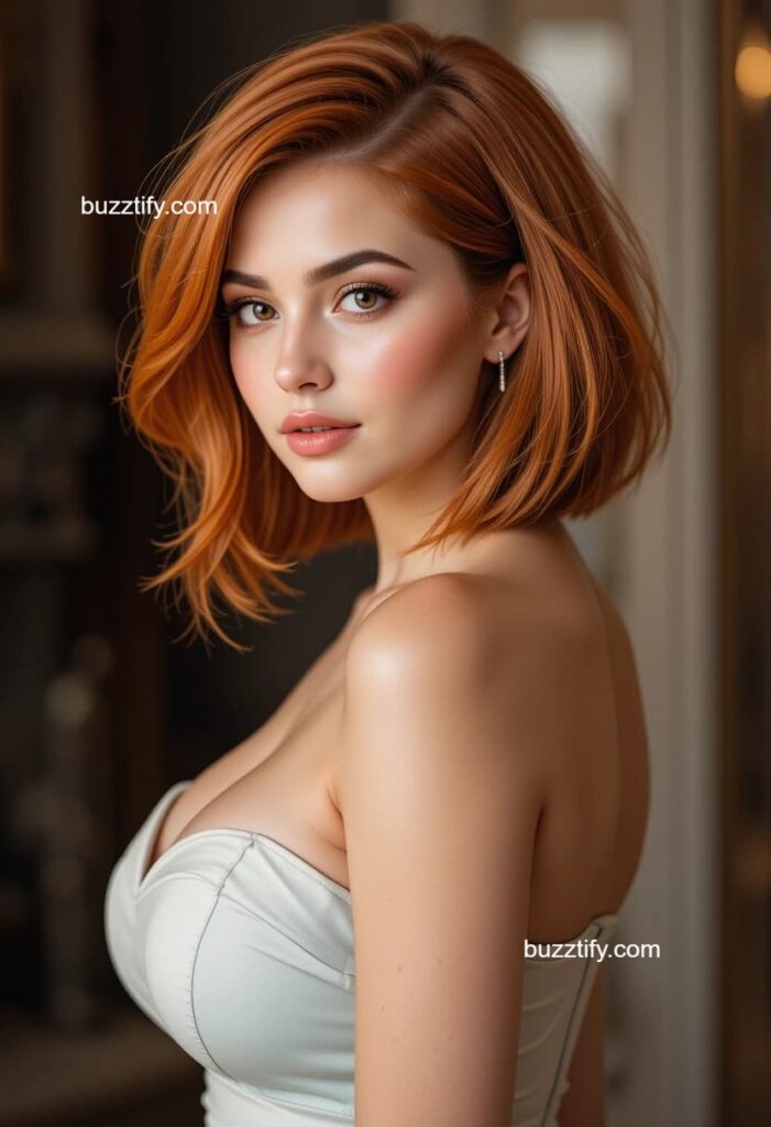 Asymmetrical Bob Hairstyles for Brunette Girls